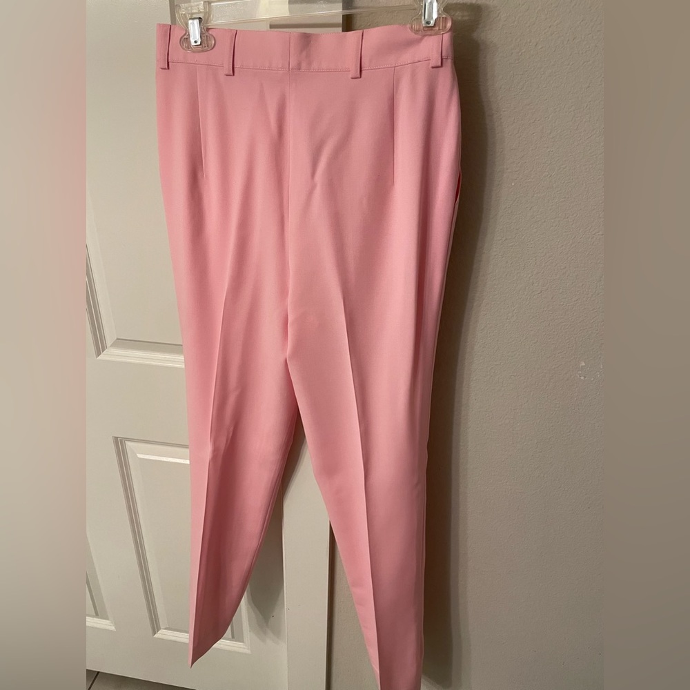 Vintage Escada Margaretna Ley Pink High Waist Slacks Pants